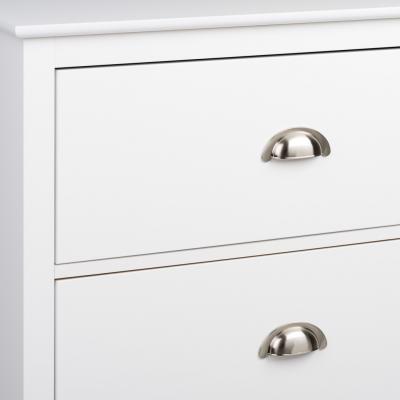 Yaletown 4-Drawer Chest in White