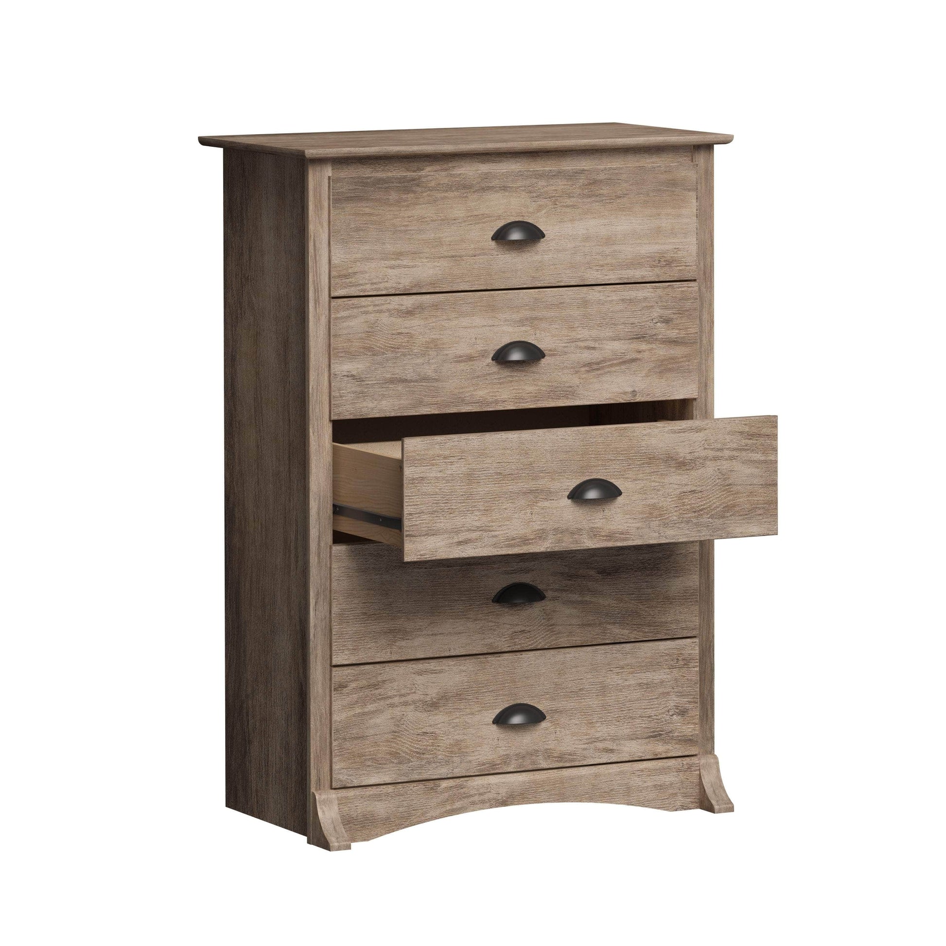 Modubox Drawer Chest Sonoma 5-Drawer Chest - Available in 5 Colours