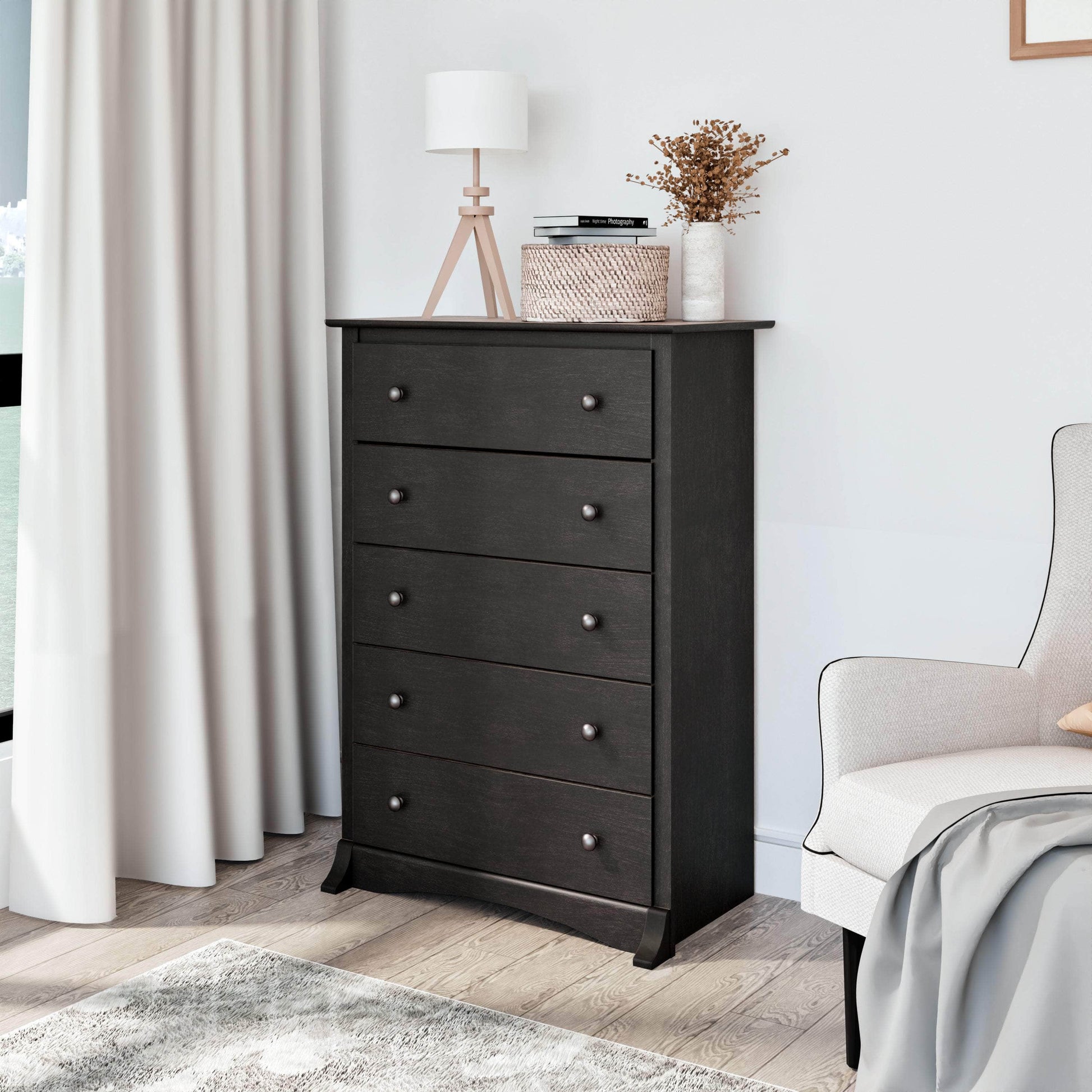 Modubox Drawer Chest Sonoma 5-Drawer Chest - Available in 5 Colours