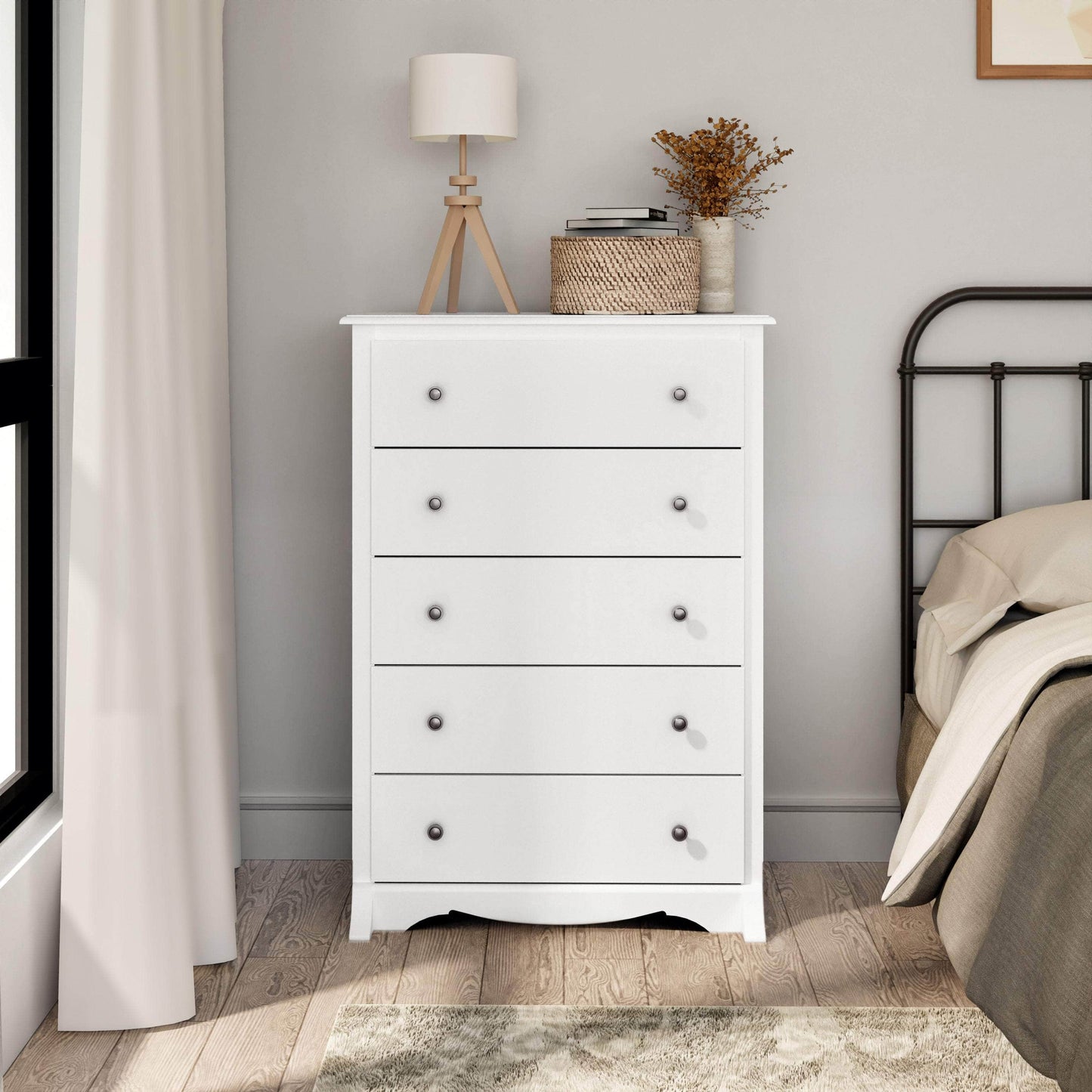 Modubox Drawer Chest Sonoma 5-Drawer Chest - Available in 5 Colours