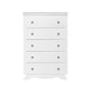 Modubox Drawer Chest Sonoma 5-Drawer Chest - Available in 5 Colours