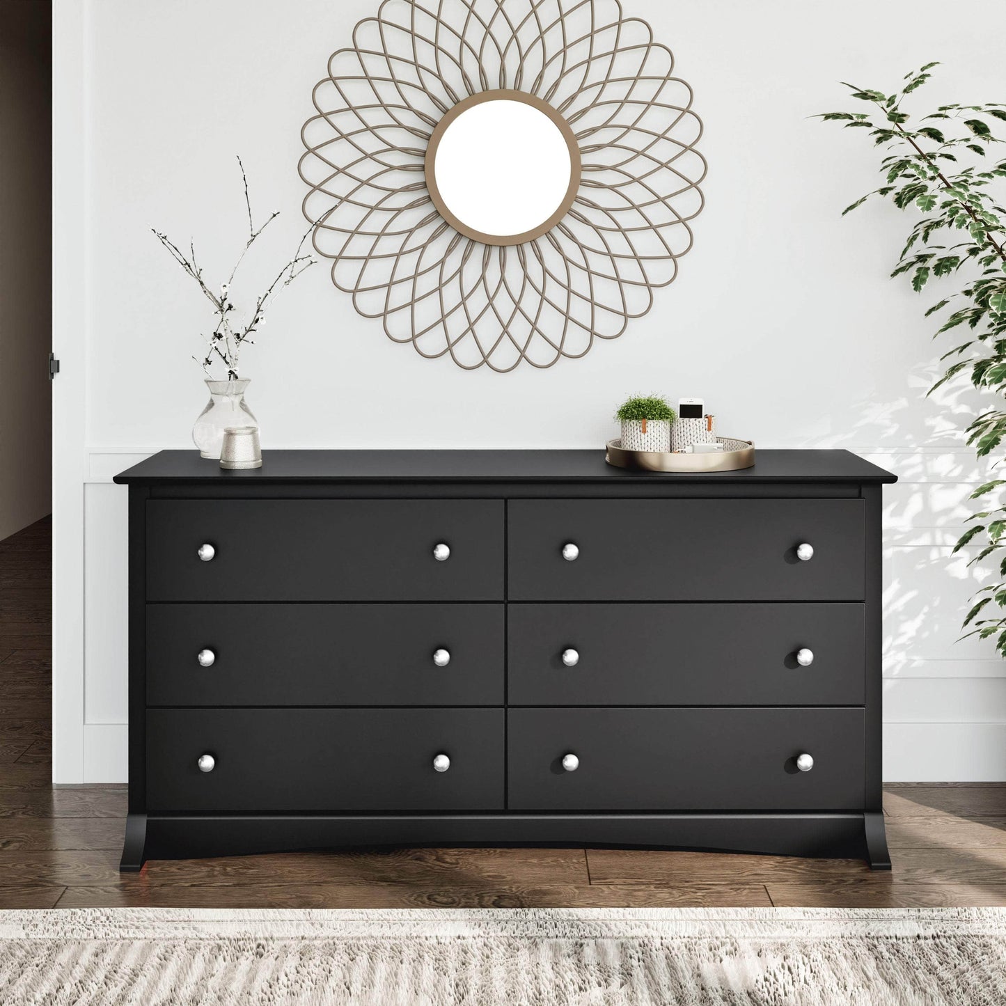 Modubox Dresser Sonoma 6-Drawer Dresser - Available in 4 Colours