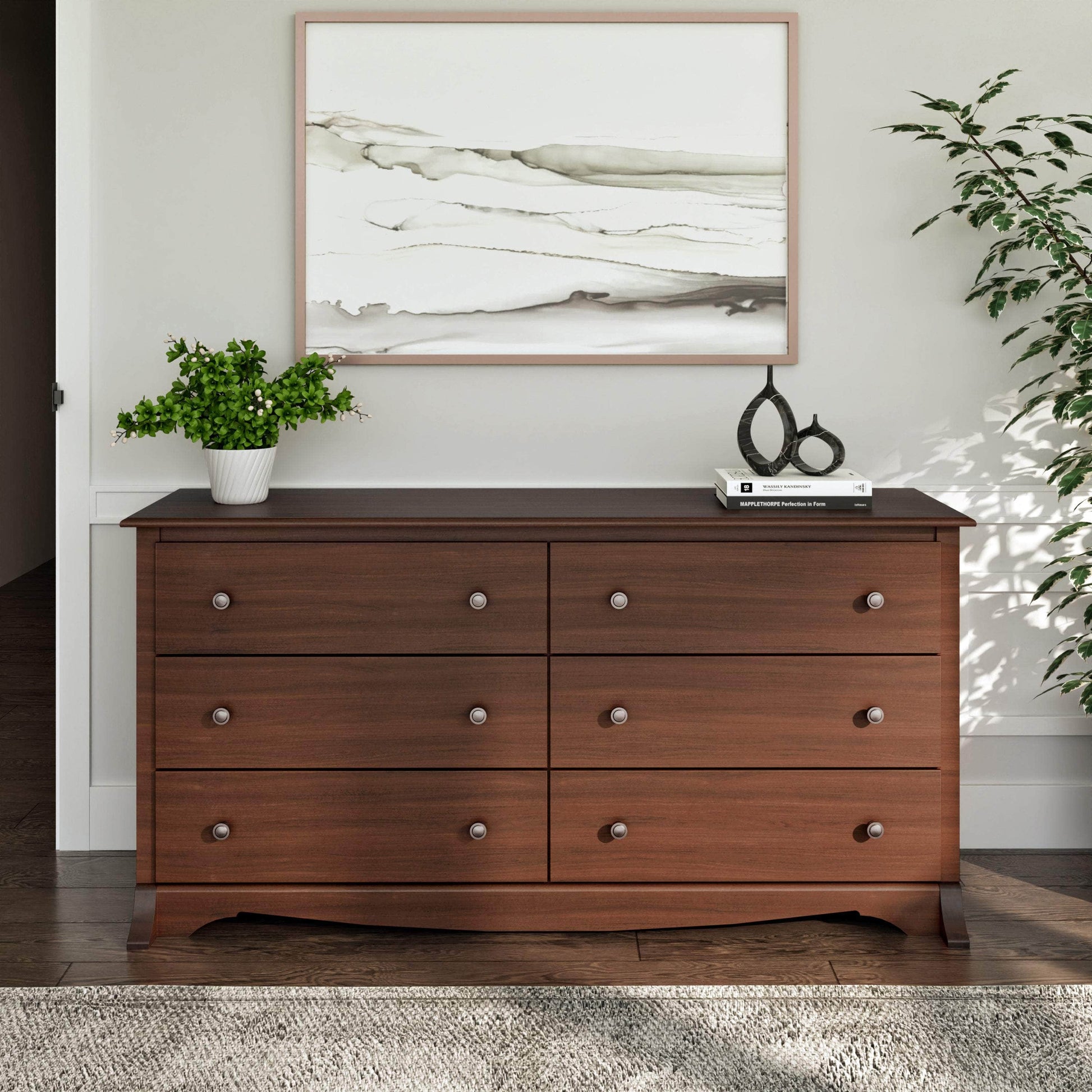 Modubox Dresser Sonoma 6-Drawer Dresser - Available in 4 Colours