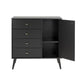 Pending - Modubox Drawer Chest Milo MCM 4-Drawer Chest with Door - Available in 3 Colours