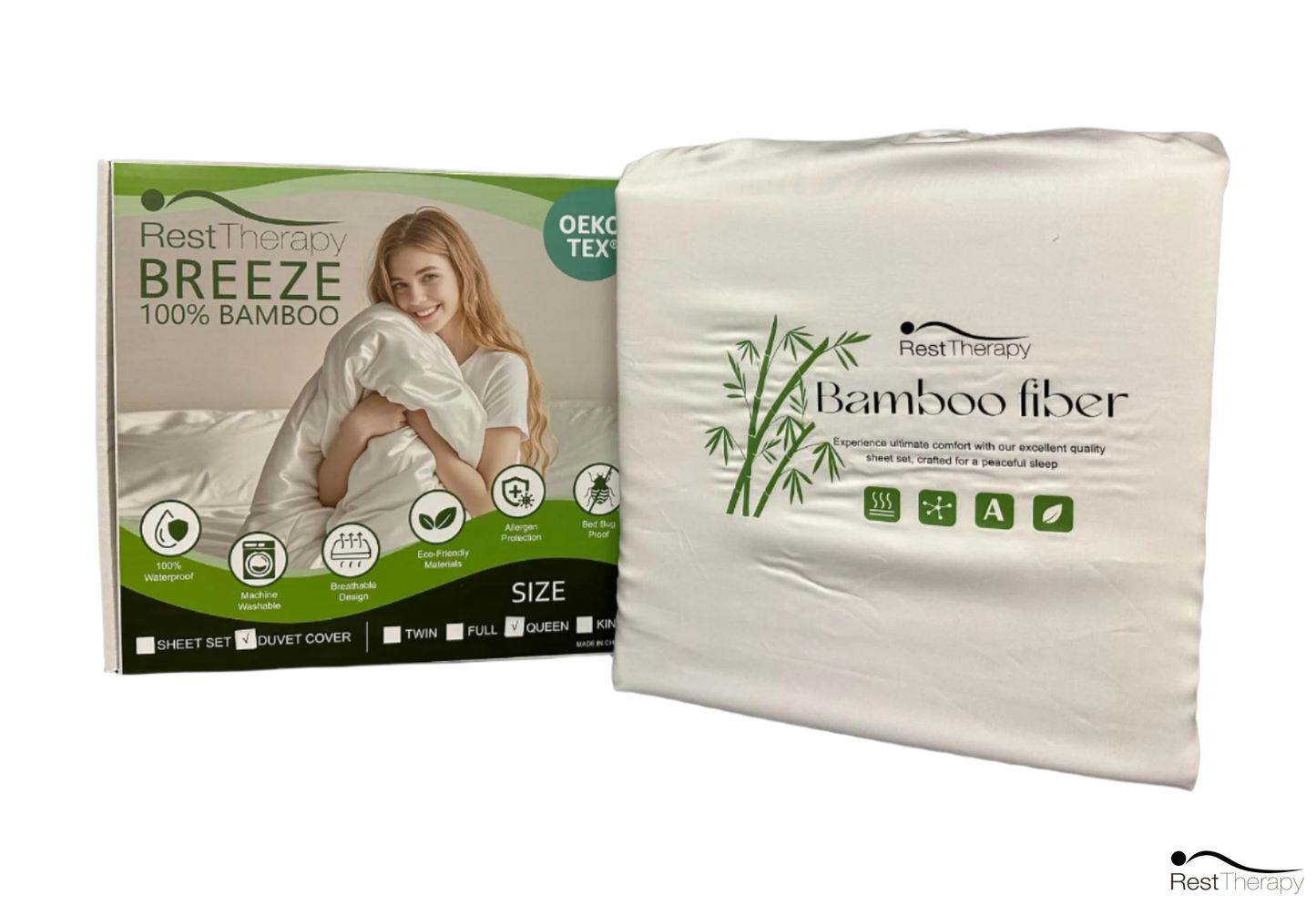 Premium Twin, Full, Queen, or King Size Bedding Package